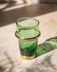 Recycled Moroccan Beldi Tea Glasses Set