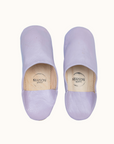 Moroccan Babouche Slippers, Vintage Pink