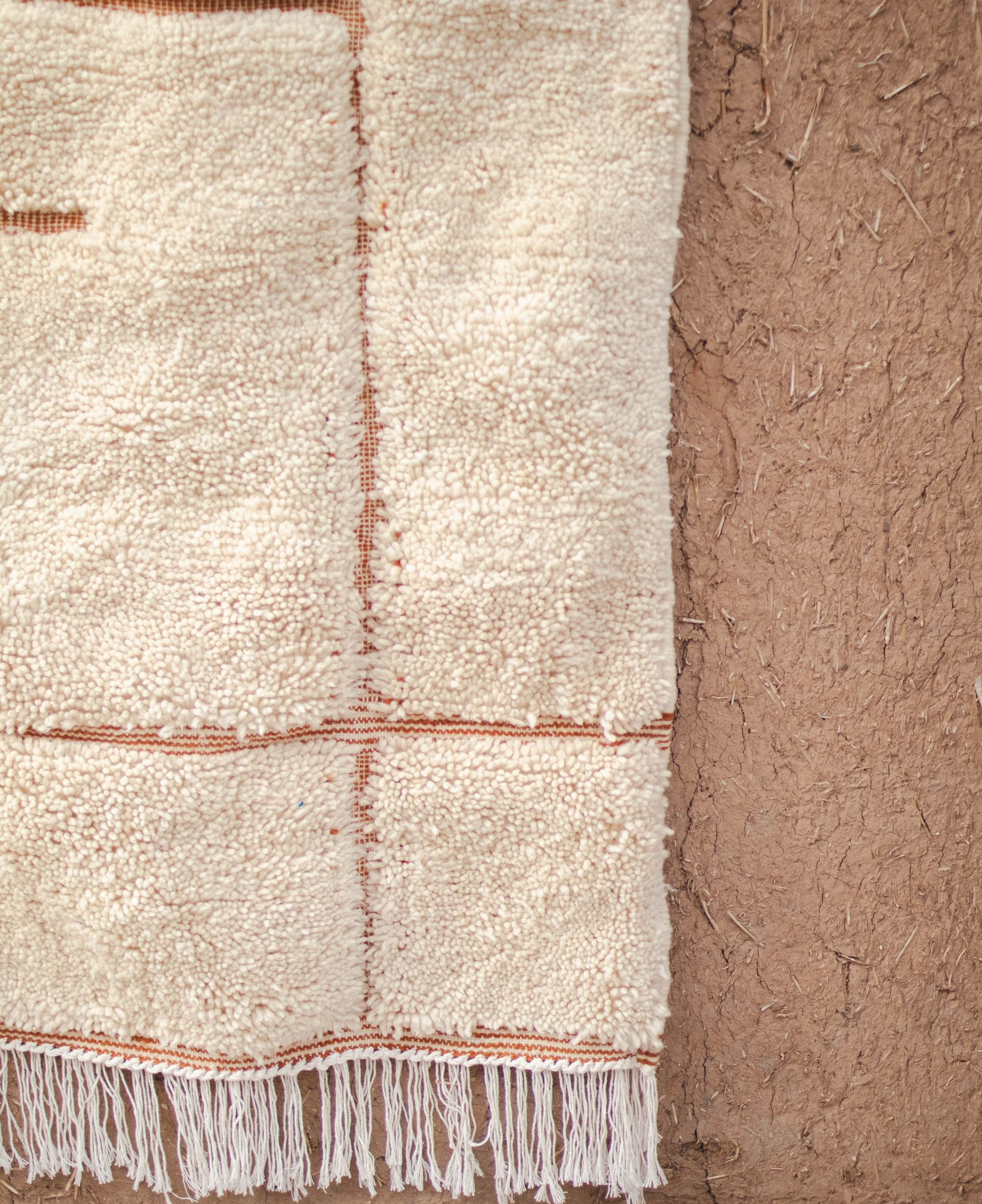 Moroccan Berber Beni Ourain Rug