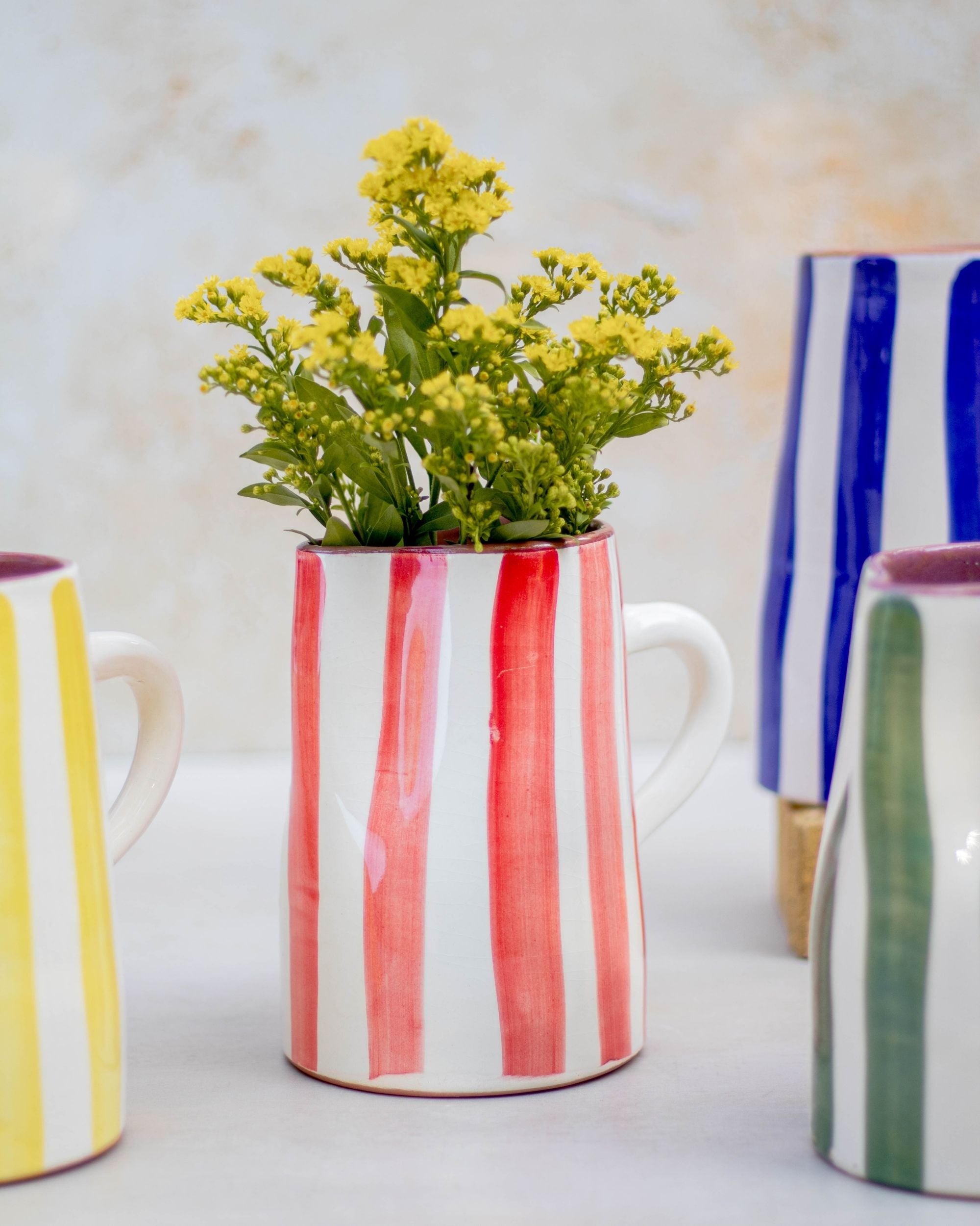 Moroccan Striped Jug