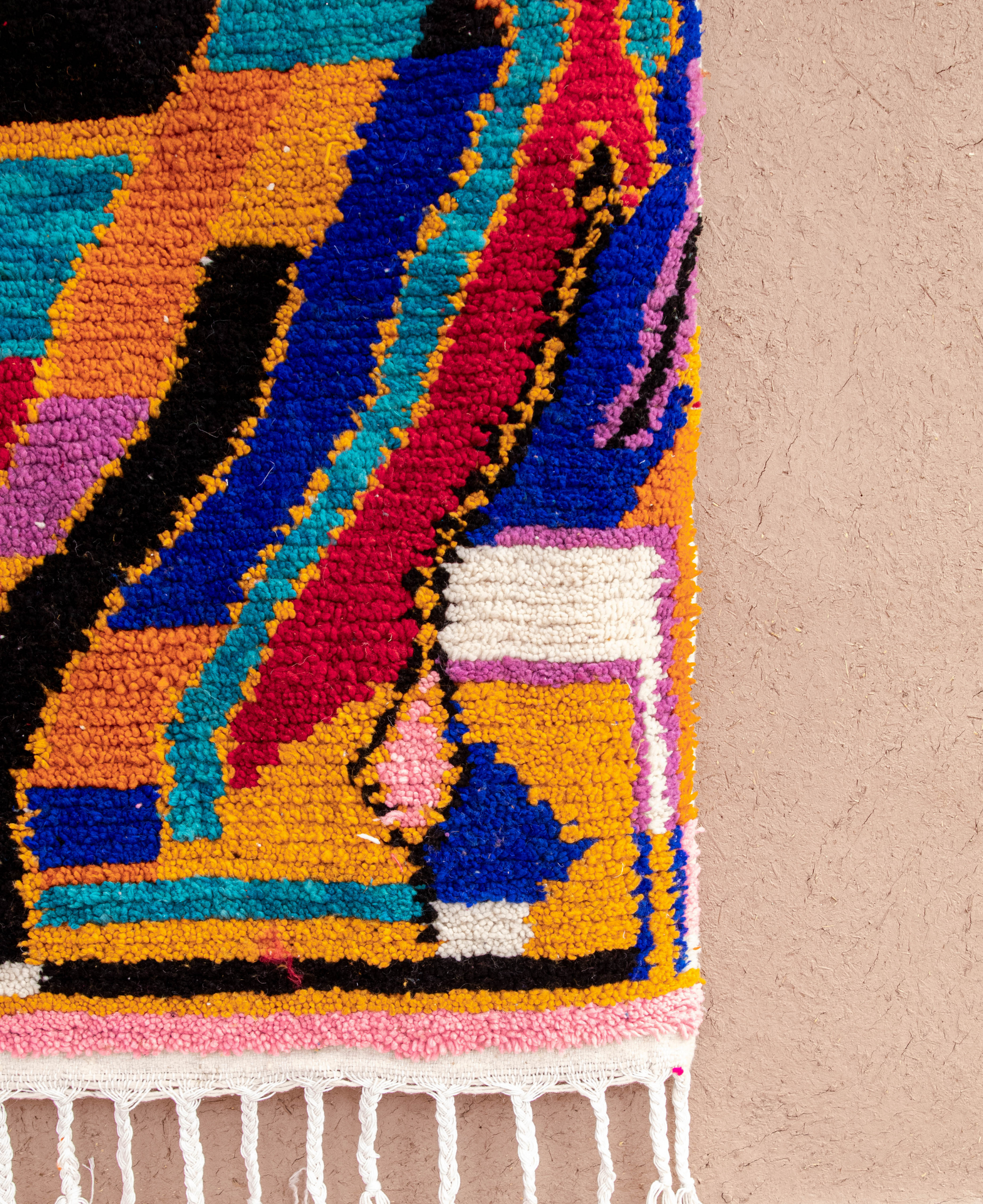 Moroccan Berber Beni Ourain Rug