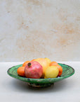 Moroccan Tamegroute Green Dinner Plate