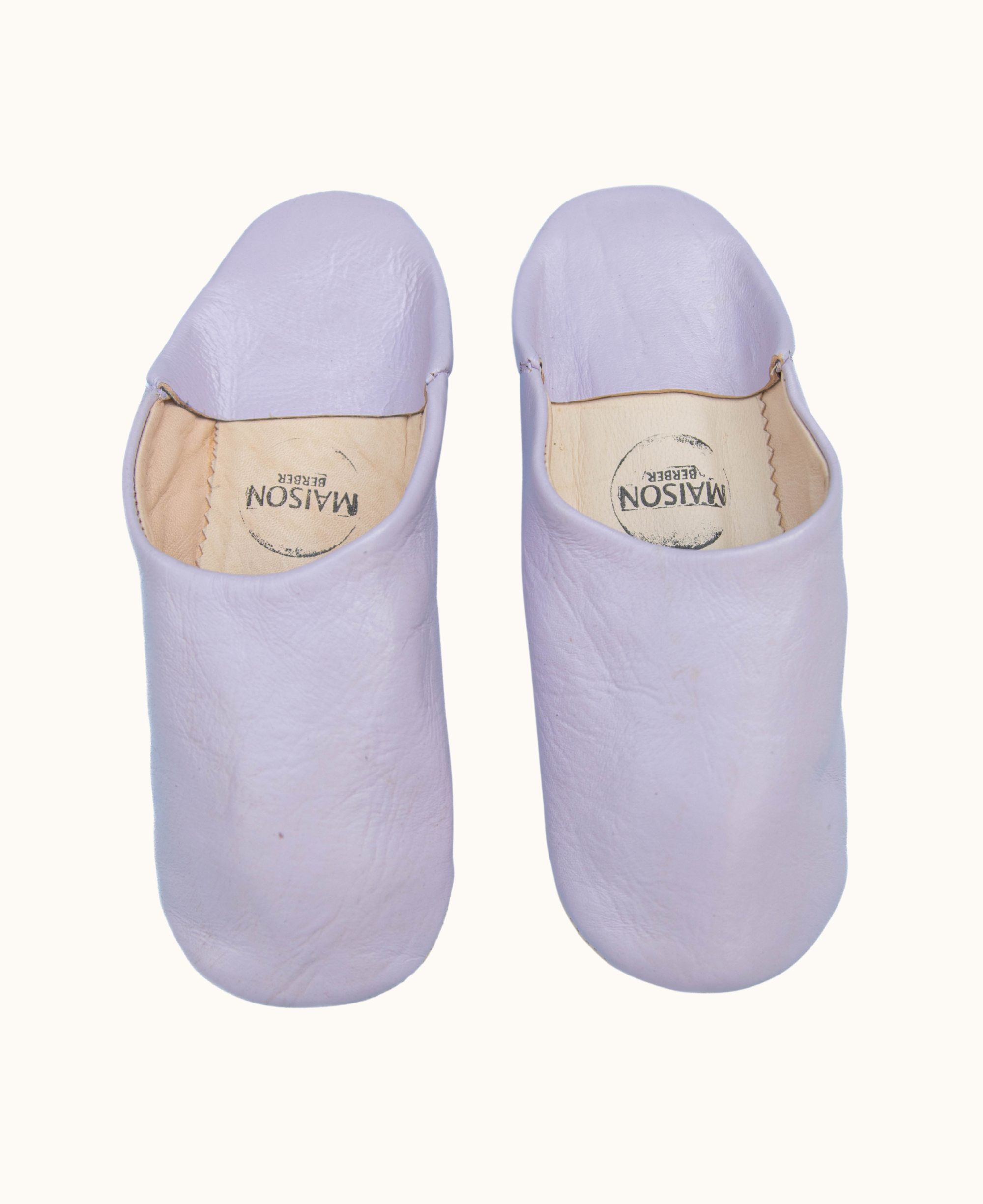 Moroccan Babouche Slippers, Vintage Pink