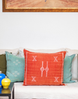 Handmade Moroccan Cactus Silk Cushion Cover - 29