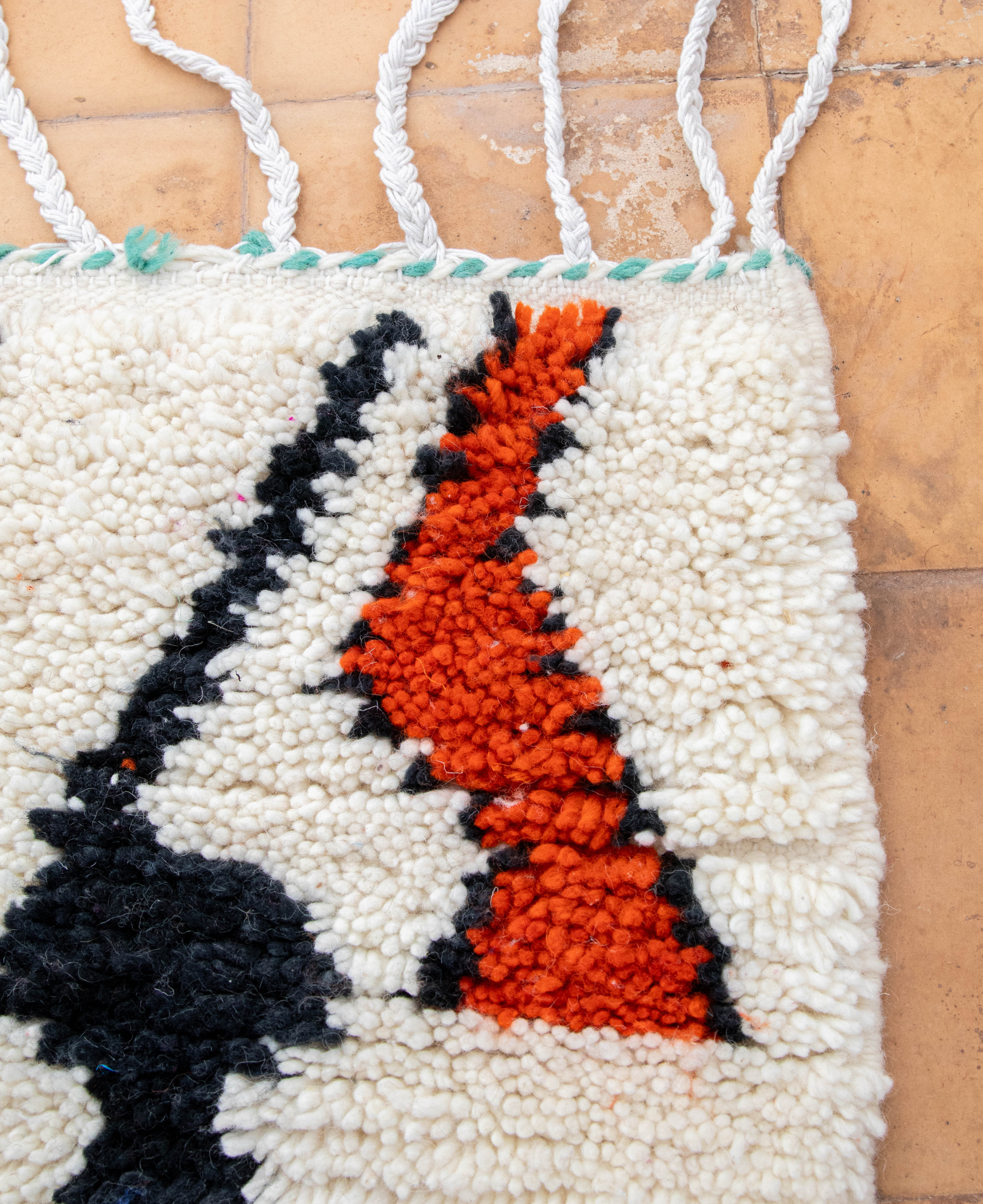 Moroccan Berber Beni Ourain Rug