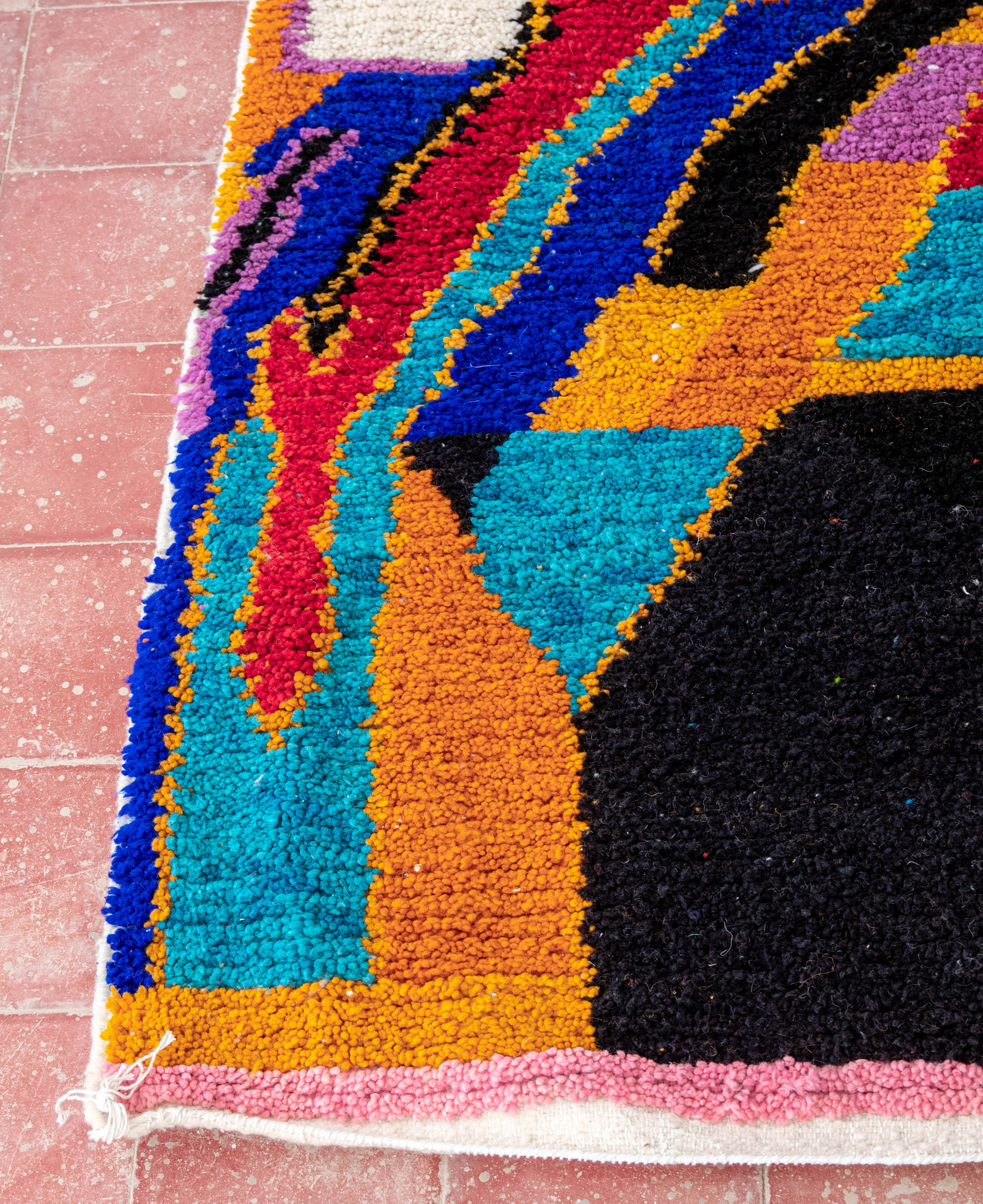 Moroccan Berber Beni Ourain Rug