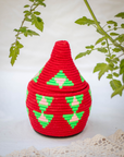 Hand-Woven Moroccan Wool Pot - 028