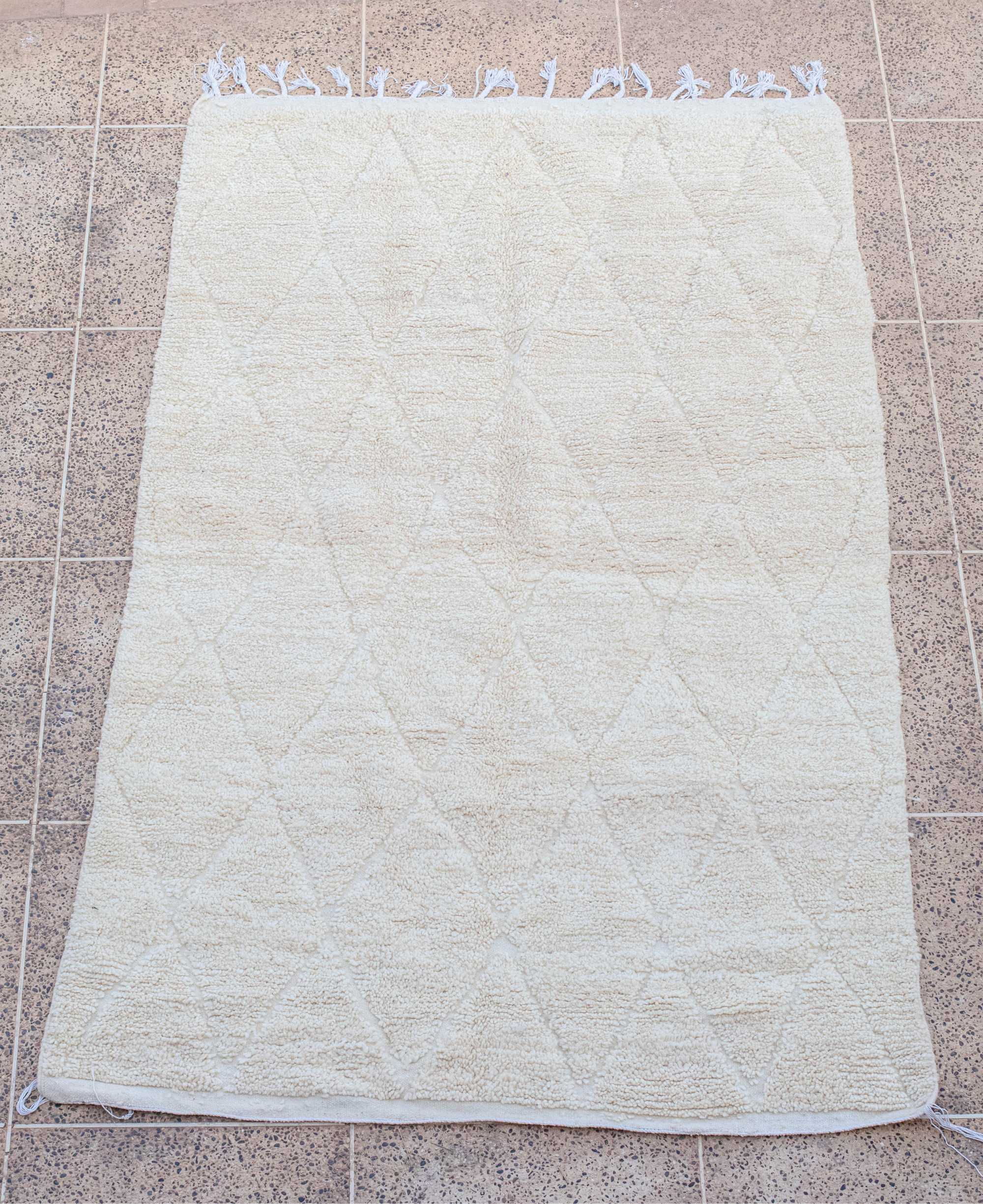 Moroccan Berber Beni Ourain Rug