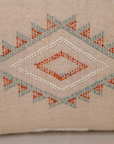 Handmade Moroccan Cactus Silk Cushion Cover – Luxury Sabra Pillow