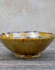 Handmade Tamegroute Bowl - Ochre