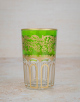 Set of 6 Moroccan Multicoloured Tea Glasses – Perfect for Entertaining