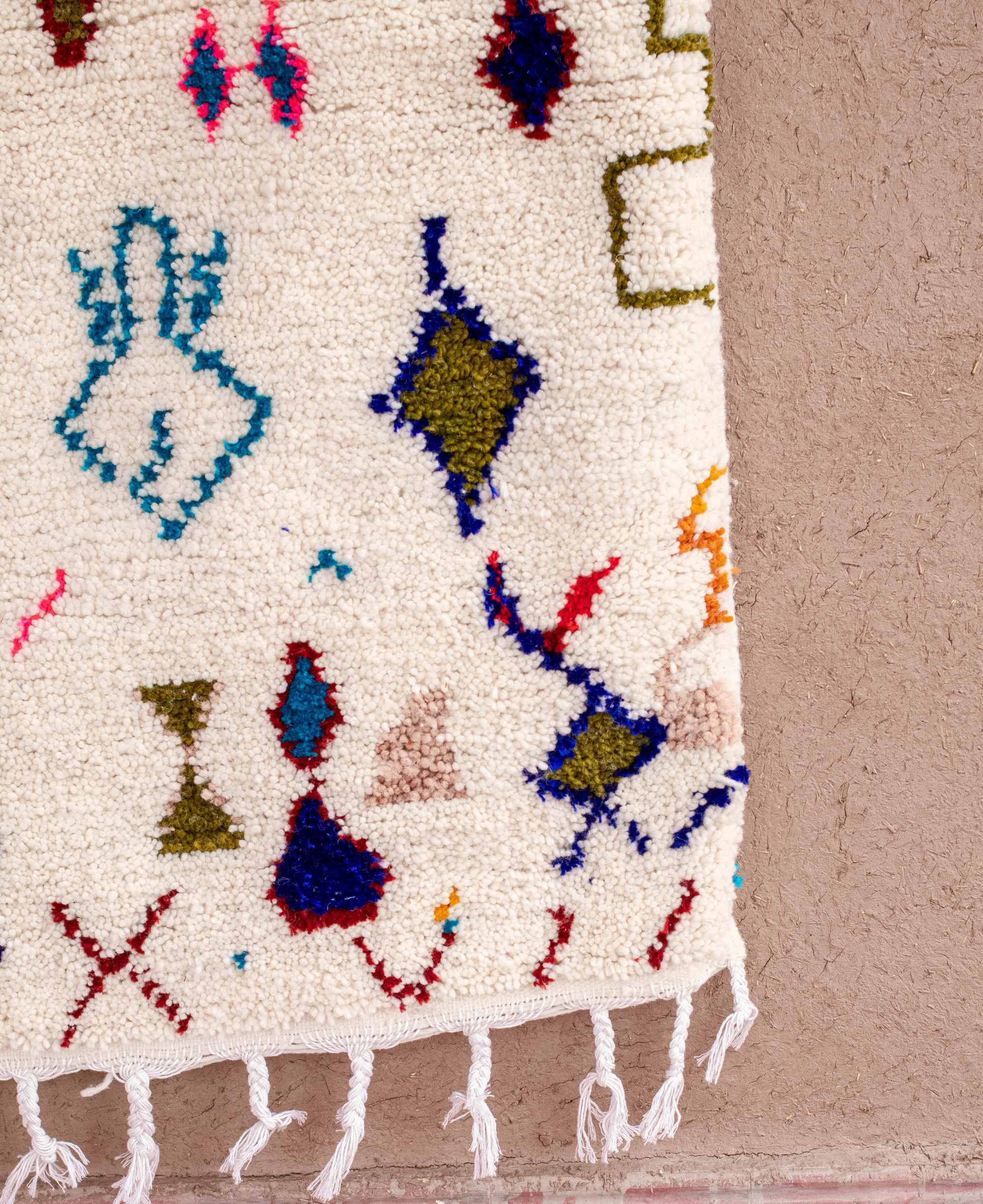 Moroccan Berber Beni Ourain Rug