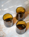 Recycled Moroccan Amber Tumbler/Highball Glass