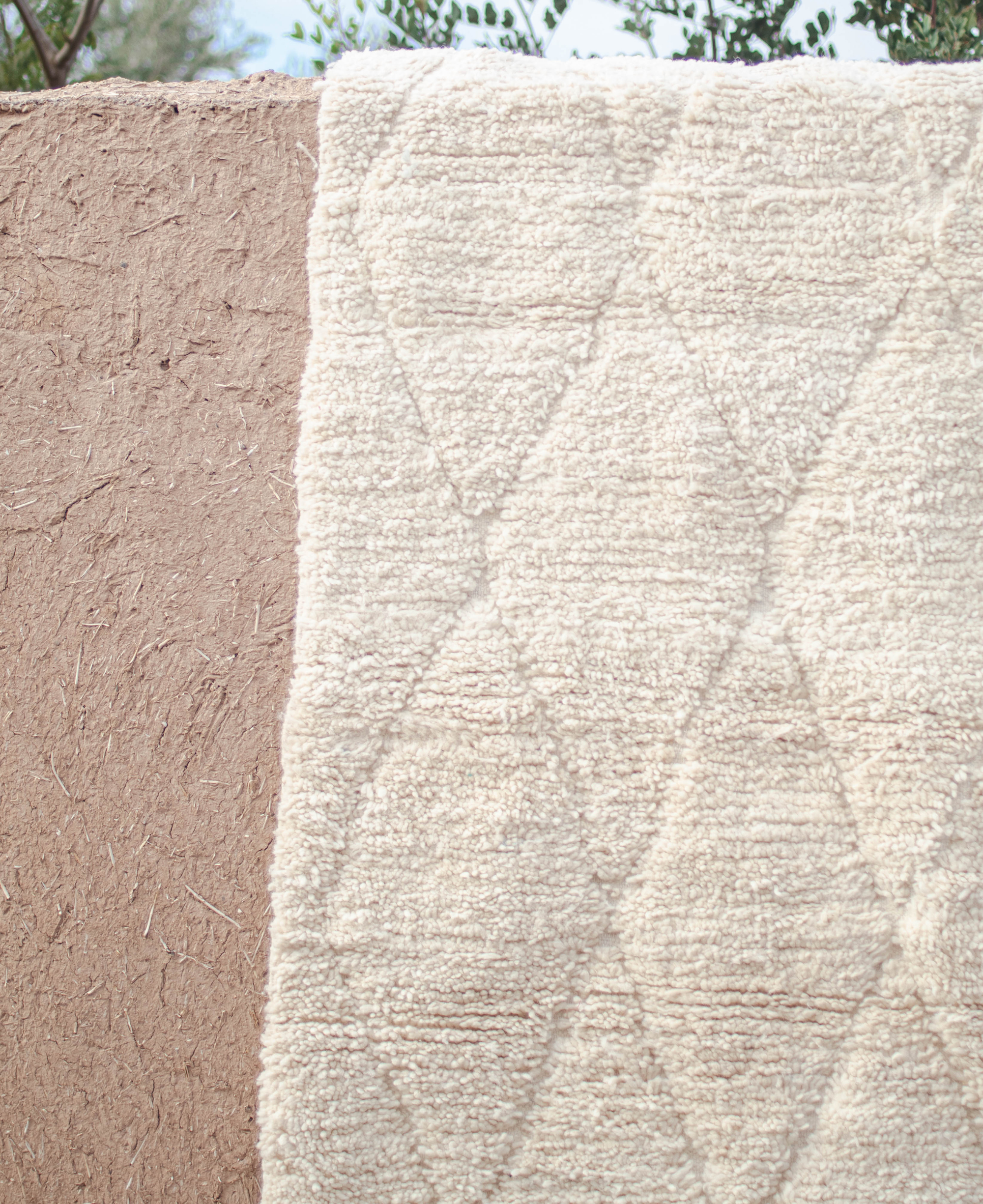 Moroccan Berber Beni Ourain Rug