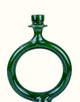 Tamegroute Green Candlestick Holder