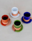 Moroccan Coffee Cup & Saucer