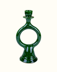 Tamegroute Green Candlestick Holder