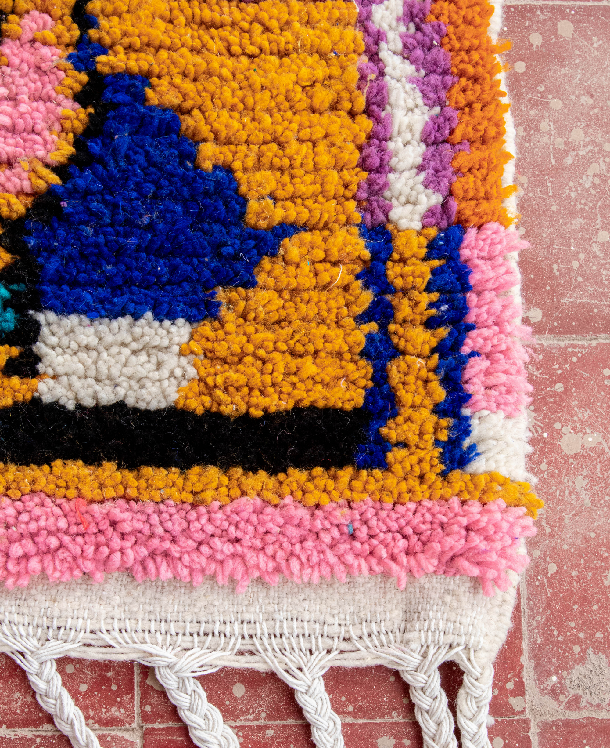 Moroccan Berber Beni Ourain Rug