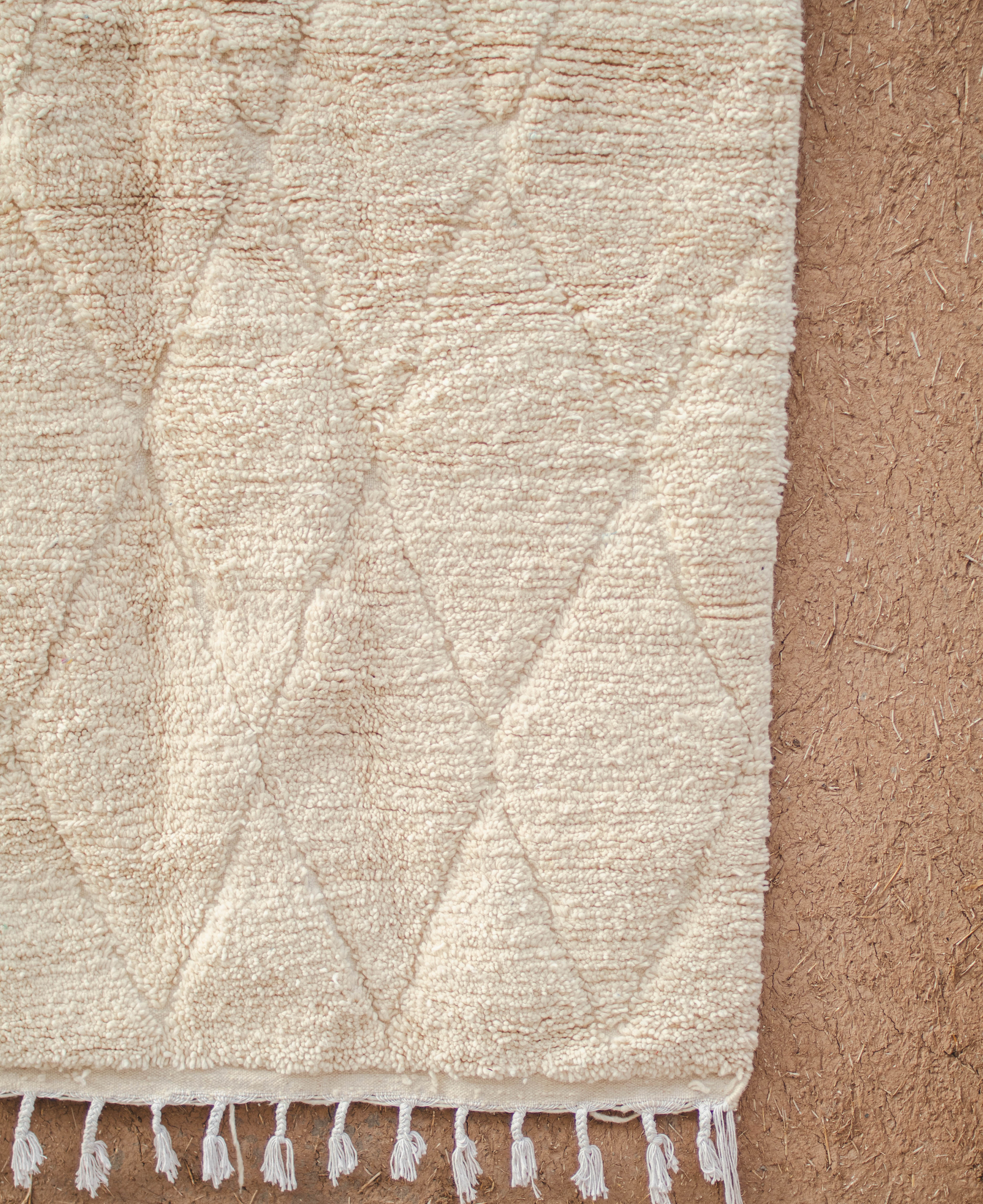 Moroccan Berber Beni Ourain Rug