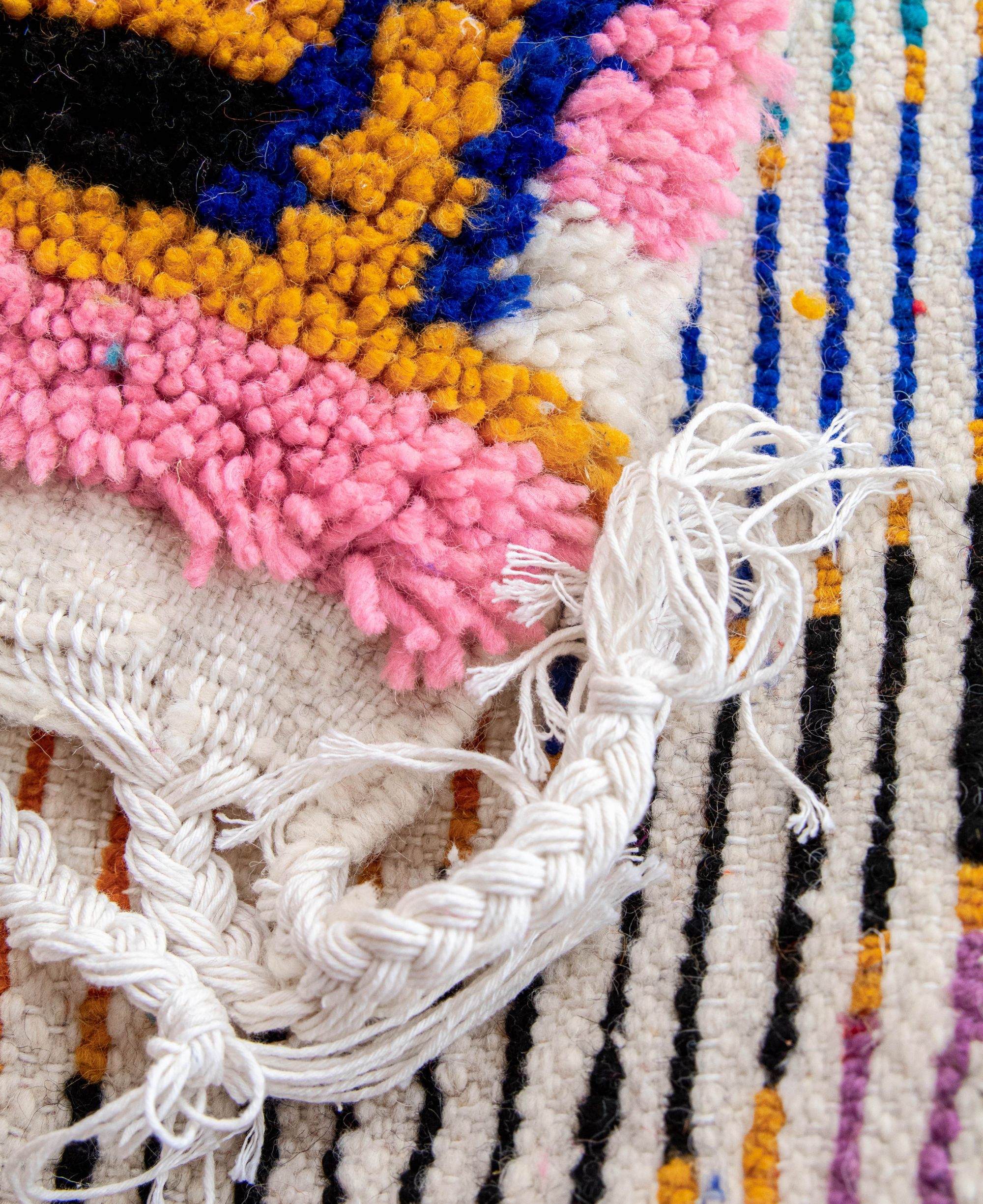 Moroccan Berber Beni Ourain Rug