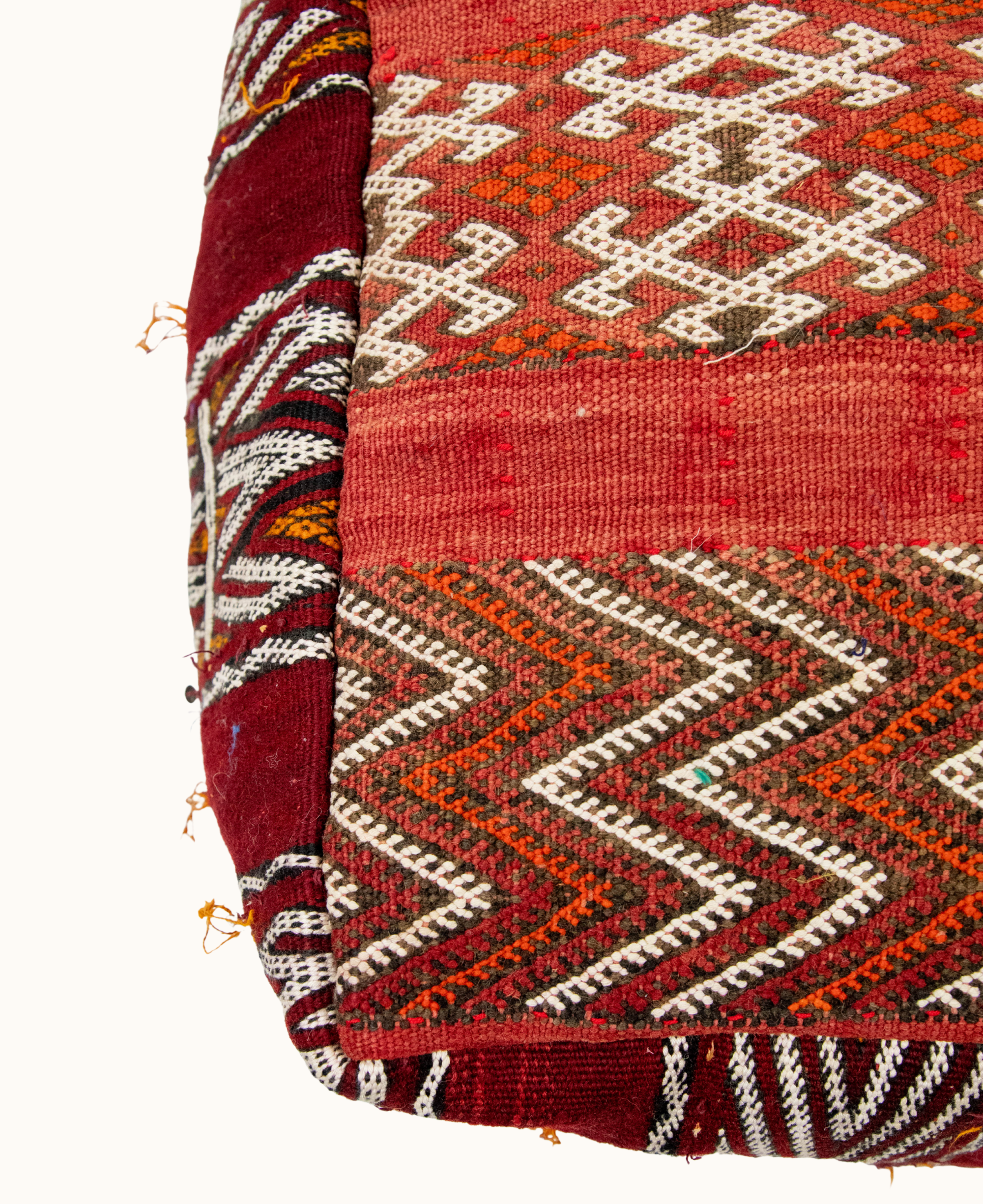 Handmade Moroccan Vintage Floor Cushion Pouf - 06