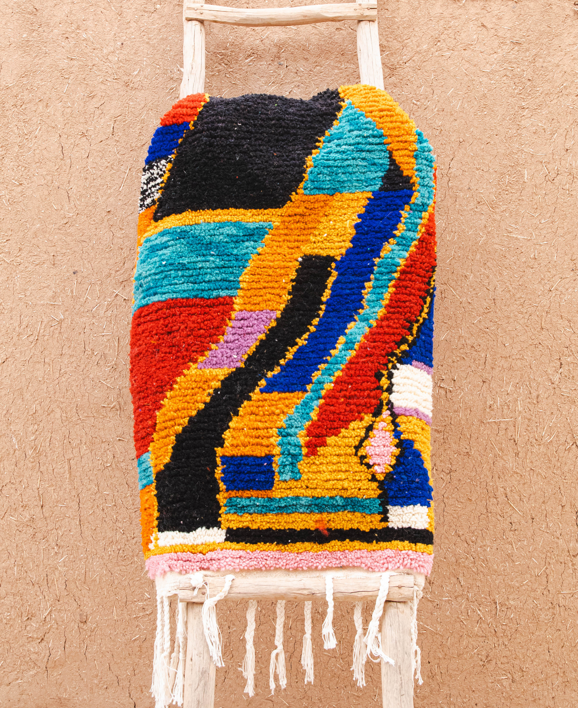 Moroccan Berber Beni Ourain Rug