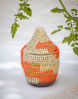Hand-Woven Moroccan Wool Pot - 030