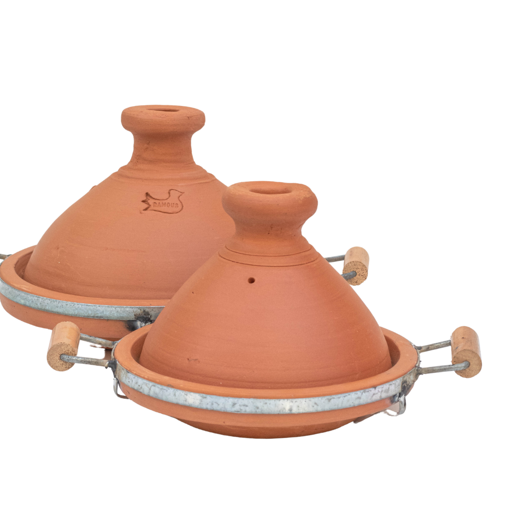 Moroccan Handmade Clay Cooking Tagine - Terracotta Tajine