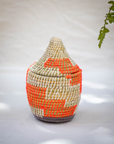 Hand-Woven Moroccan Wool Pot - 030