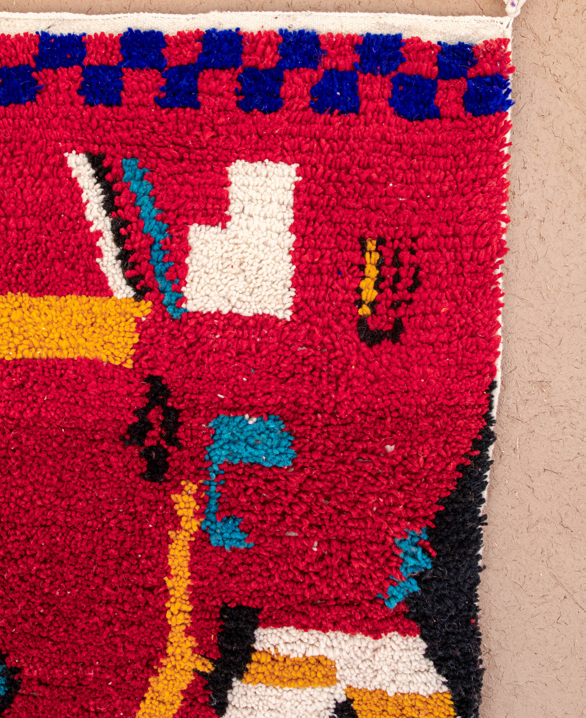 Moroccan Berber Beni Ourain Rug