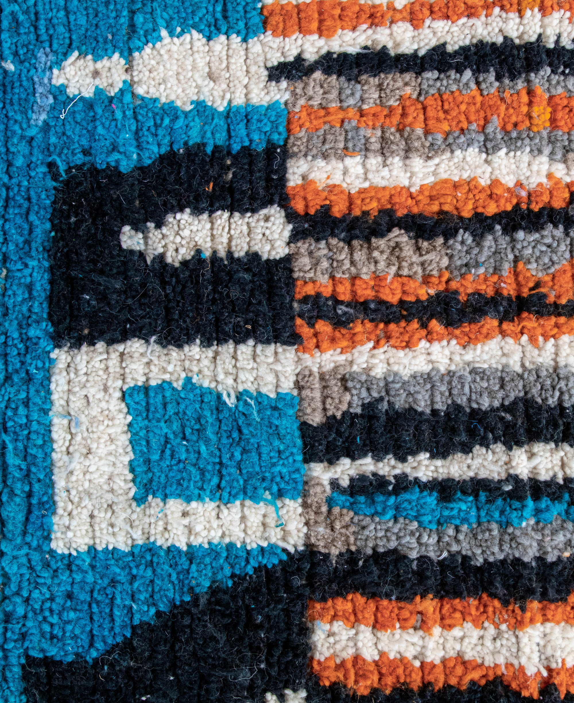 Moroccan Berber Beni Ourain Rug