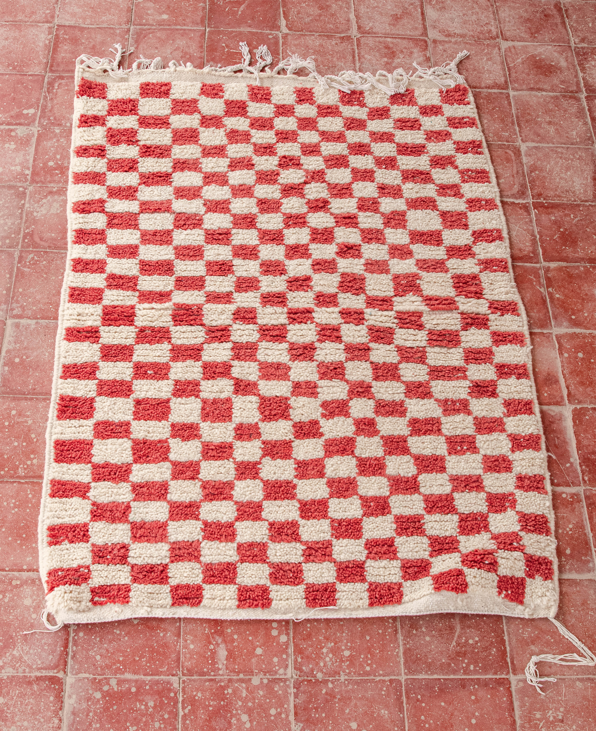 Moroccan Checkered Rug
