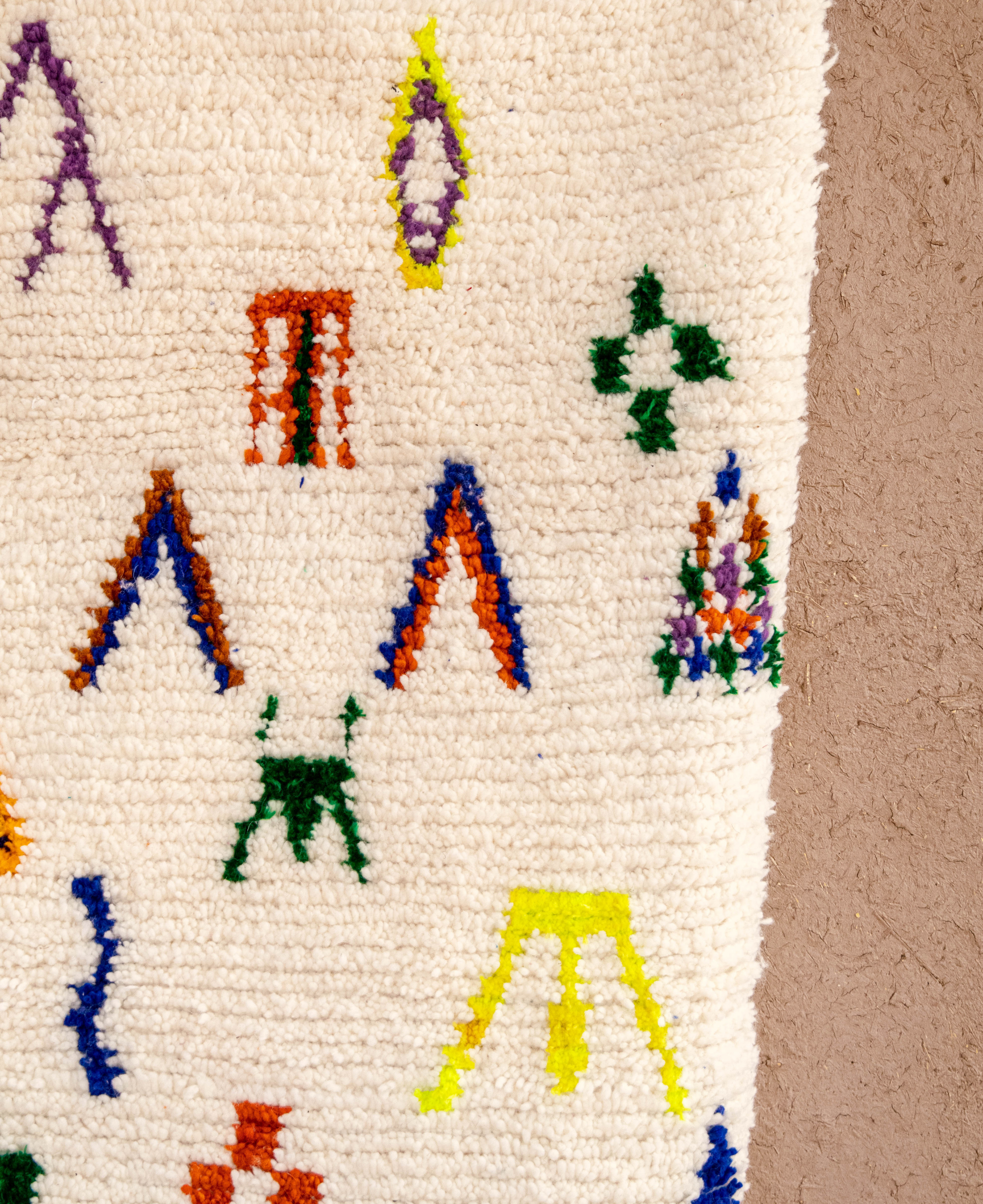 Moroccan Berber Beni Ourain Rug