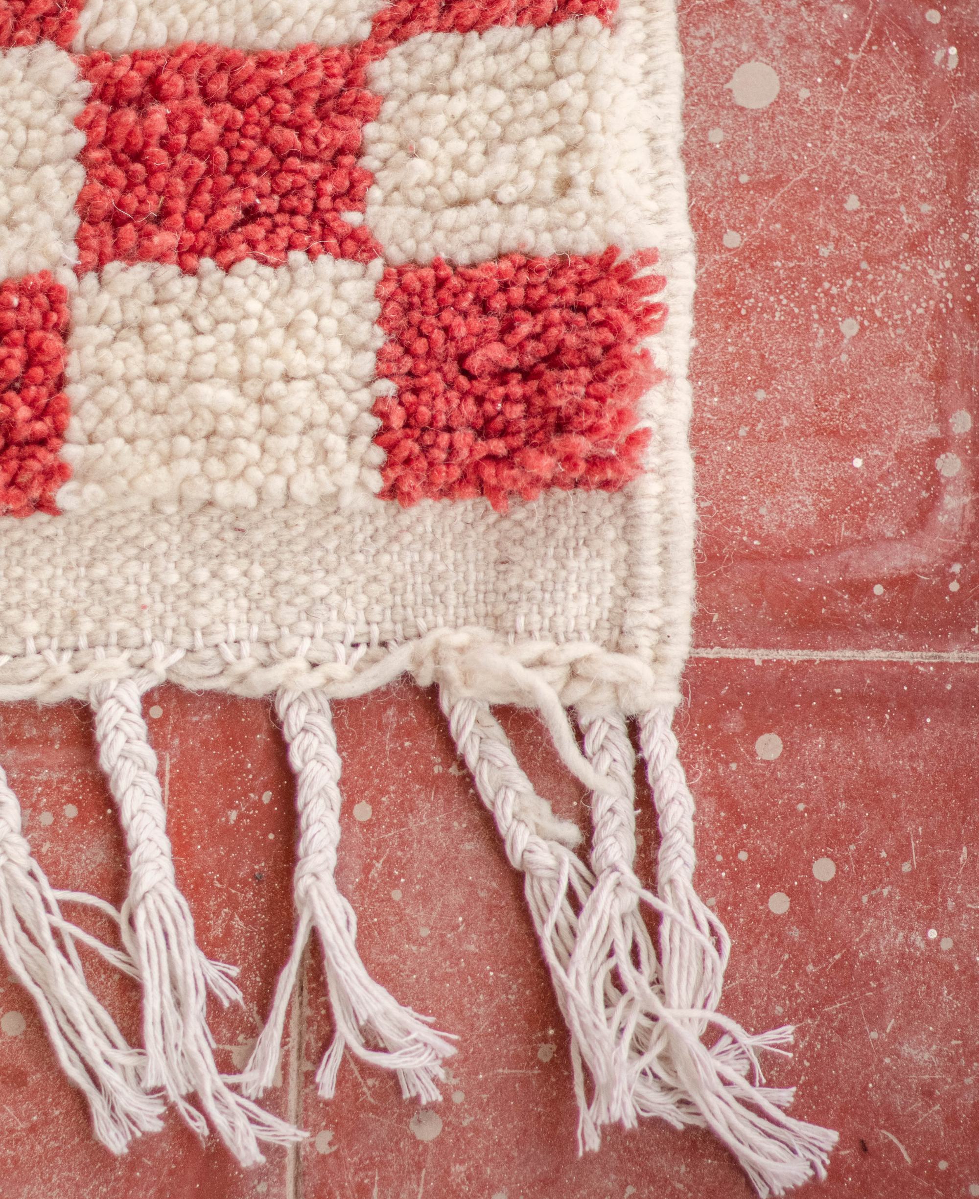 Moroccan Checkered Rug
