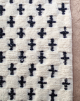 Moroccan Berber Beni Ourain Rug