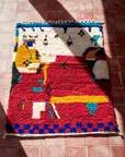 Moroccan Berber Beni Ourain Rug