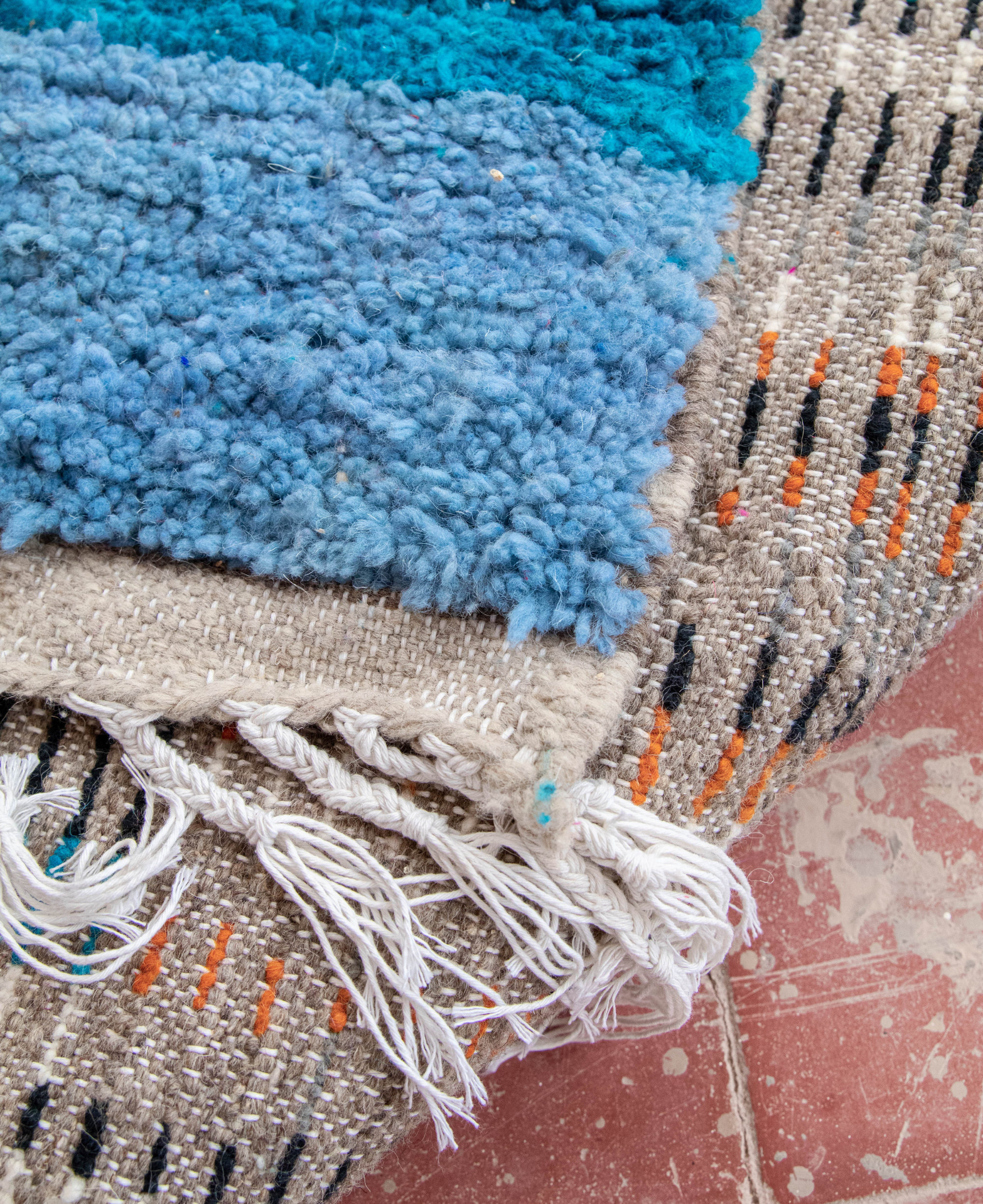 Moroccan Berber Beni Ourain Rug