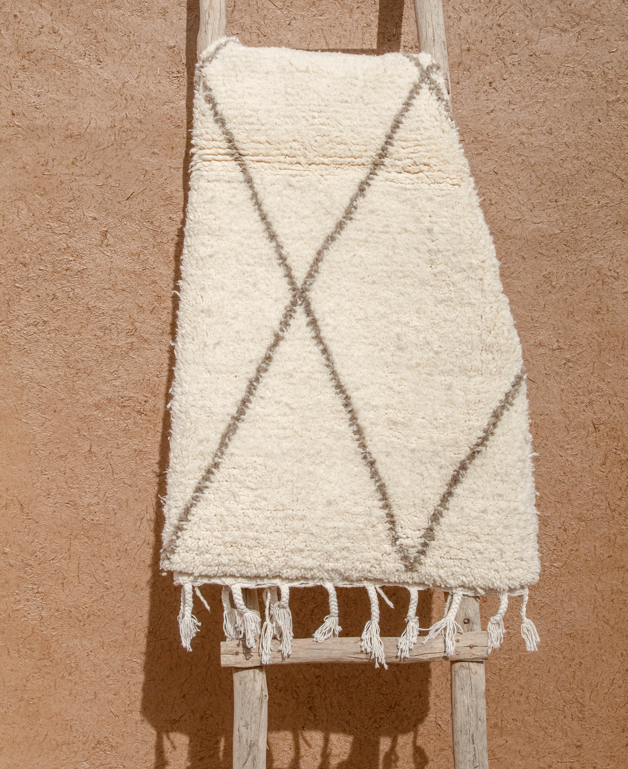 Moroccan Berber Beni Ourain Rug