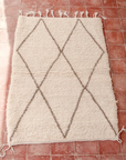 Moroccan Berber Beni Ourain Rug