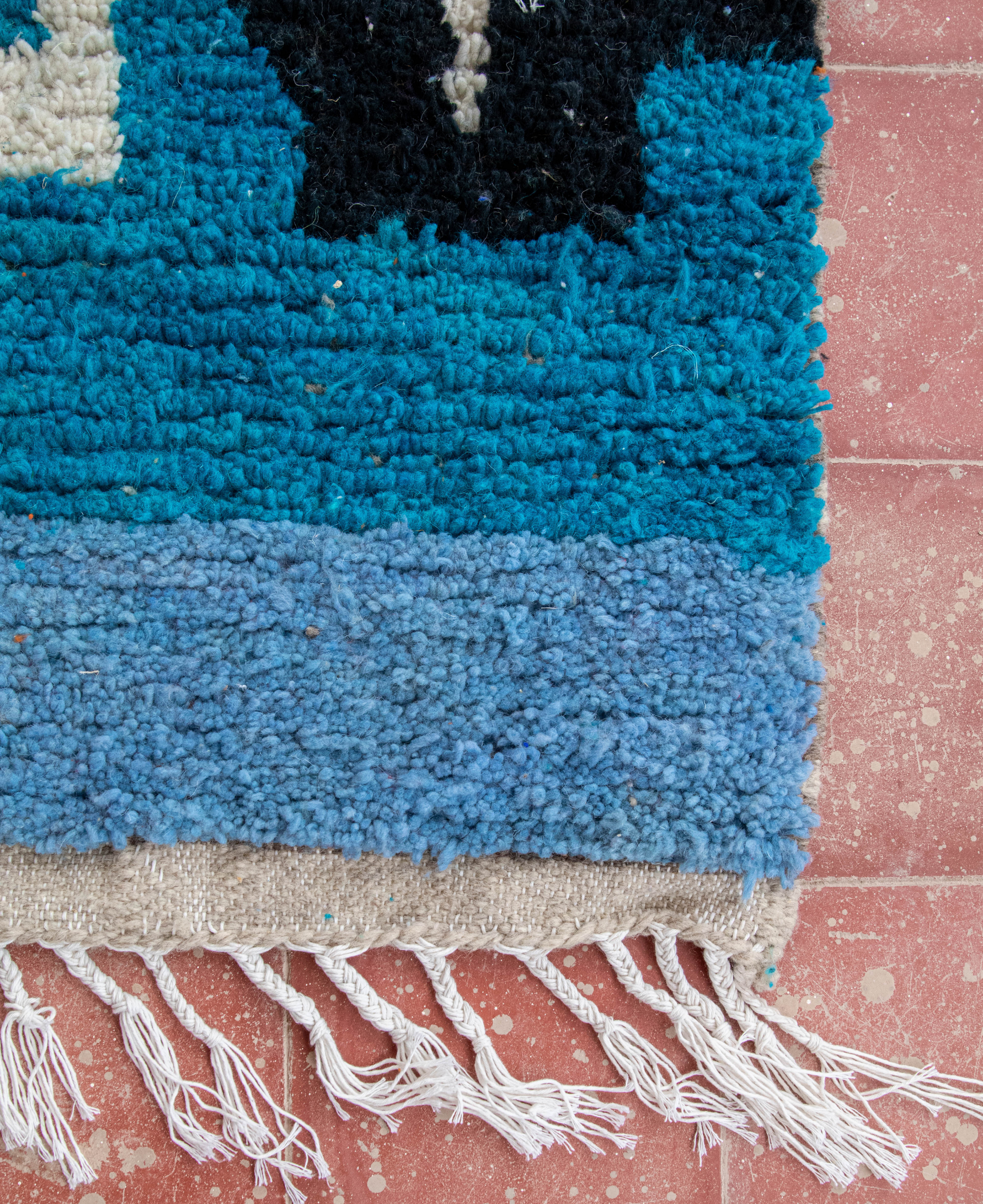 Moroccan Berber Beni Ourain Rug