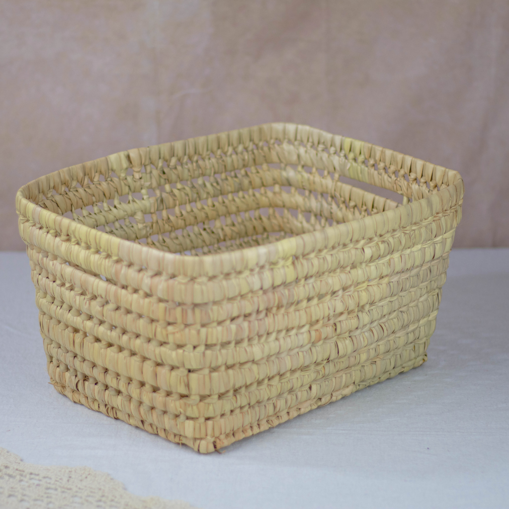 Handwoven Wicker Storage Basket