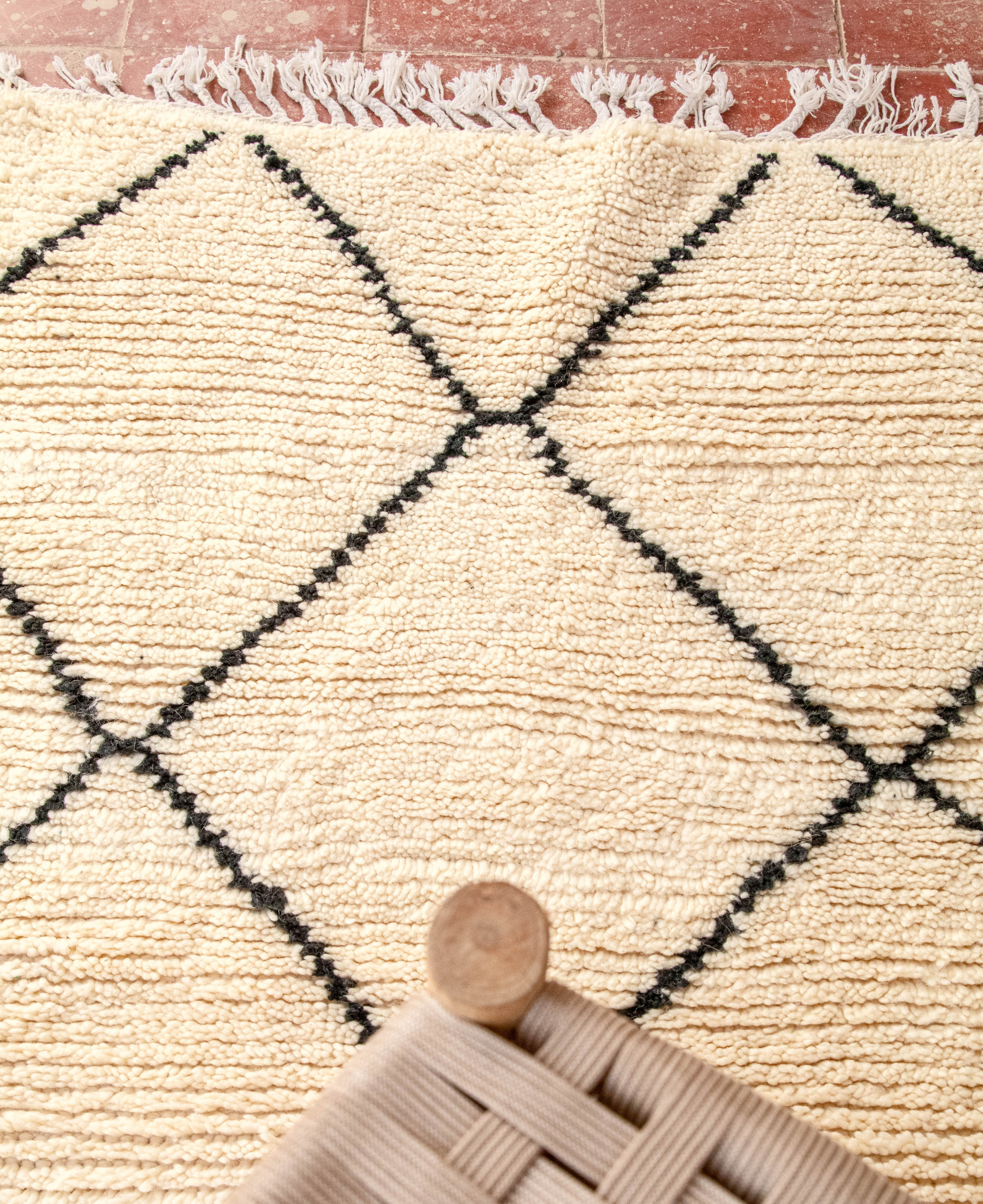 Moroccan Beni Ourain Rug