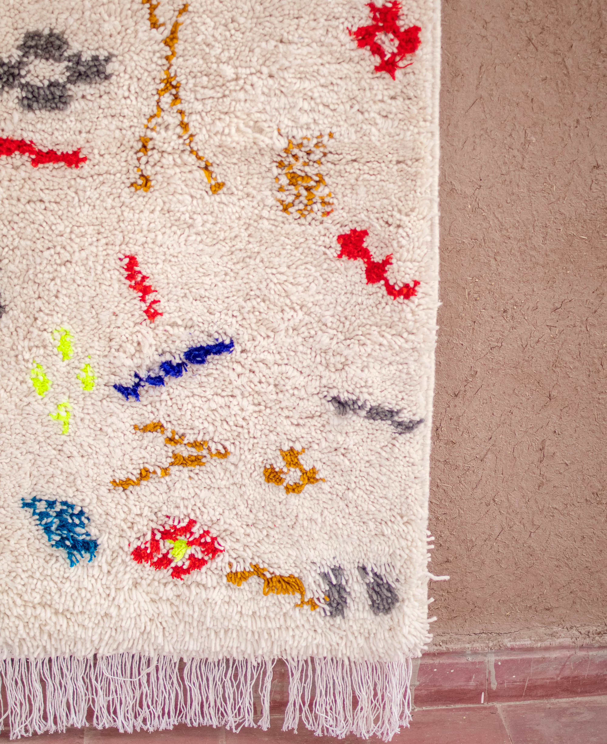 Moroccan Berber Beni Ourain Rug
