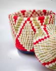 Hand-Woven Moroccan Wool Pot - 032