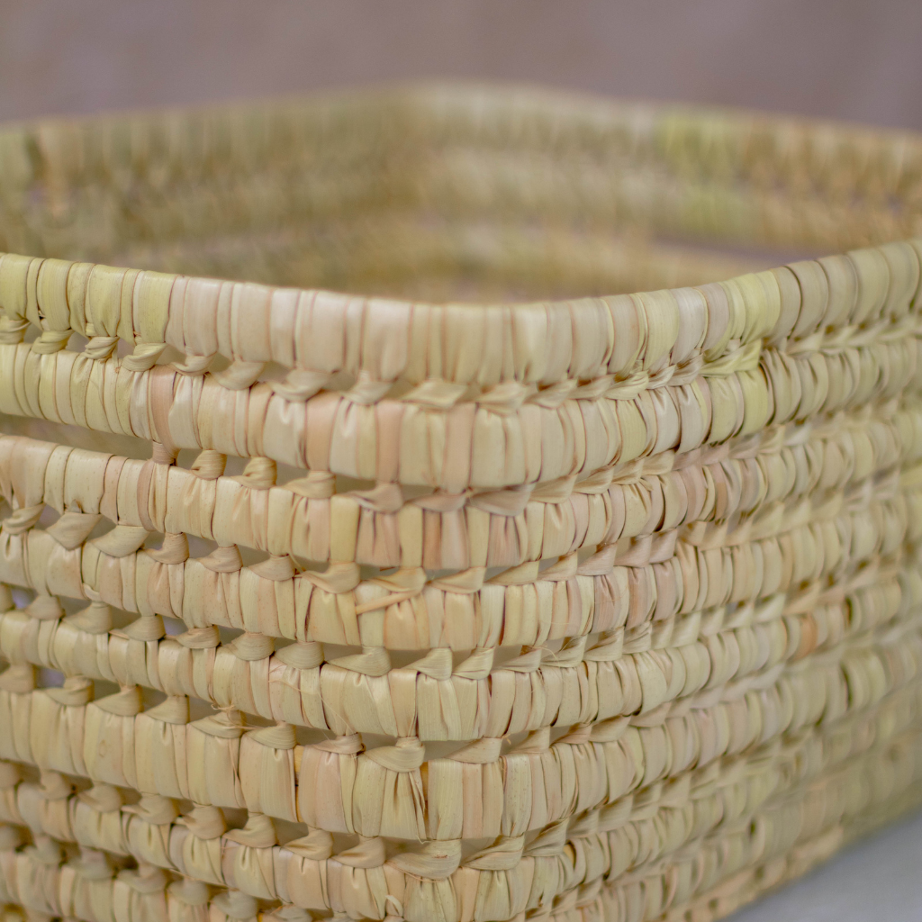 Handwoven Wicker Storage Basket