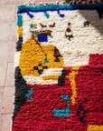 Moroccan Berber Beni Ourain Rug