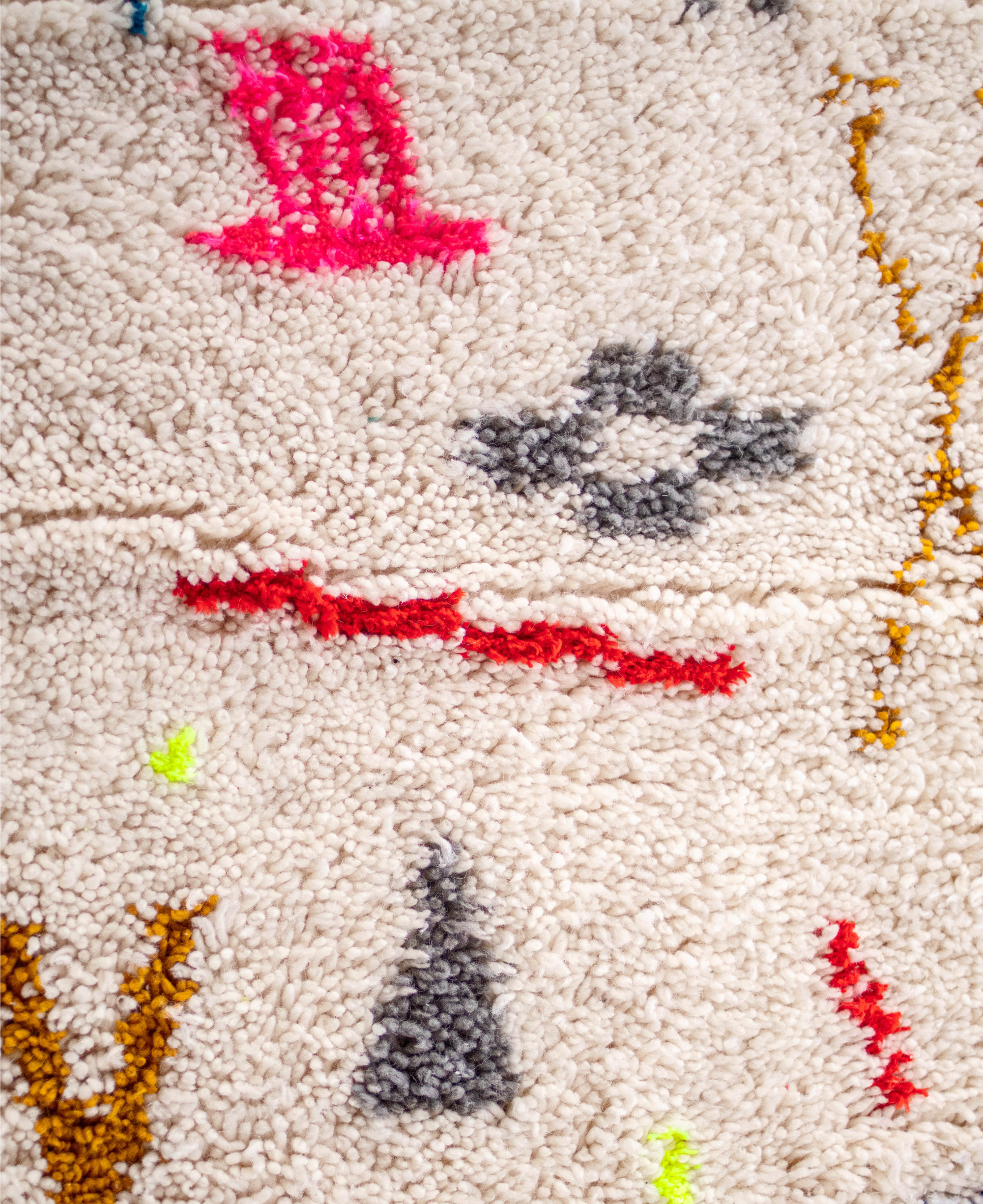 Moroccan Berber Beni Ourain Rug