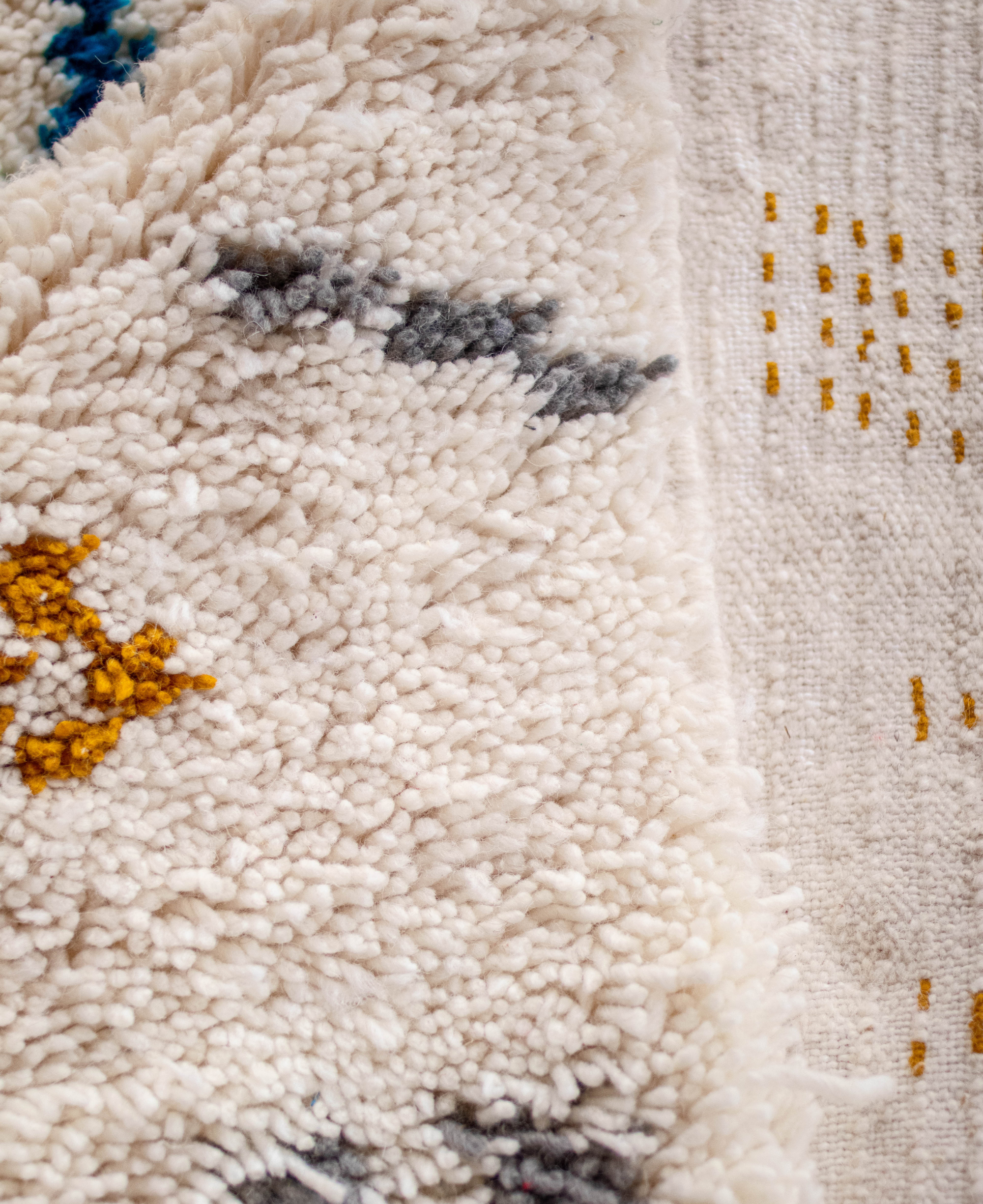 Moroccan Berber Beni Ourain Rug