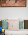 Handmade Moroccan Cactus Silk Cushion Cover - 23