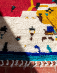 Moroccan Berber Beni Ourain Rug